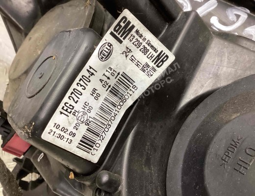 Фара левая Opel Astra H 2007-2010 рестайлинг  Opel Astra Astra H 2007-2010 рестайлинг