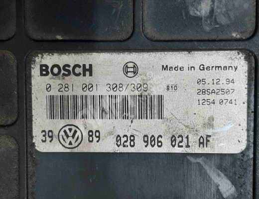 Блок управления двигателем Volkswagen Golf III (1H) 1991-1997  Volkswagen Golf Golf III (1H) 1991-1997