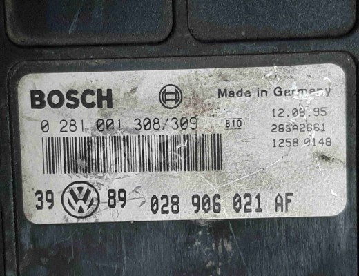 Блок управления двигателем Volkswagen Golf III (1H) 1991-1997  Volkswagen Golf Golf III (1H) 1991-1997