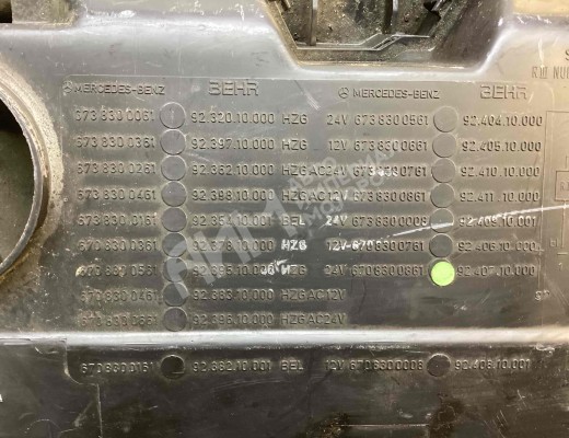 Отопитель в сборе (печка) Mercedes Vario (W670) 1996-2013  Mercedes Vario Vario (W670) 1996-2013