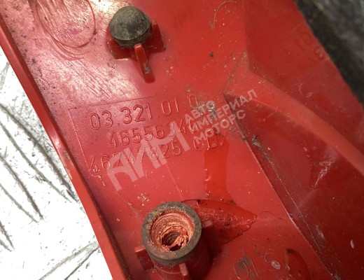 Фонарь крышки багажника правый Alfa Romeo 147 (937) 2000-2010  Alfa Romeo 147 147 (937) 2000-2010