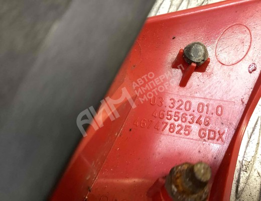 Фонарь крышки багажника левый Alfa Romeo 147 (937) 2000-2010  Alfa Romeo 147 147 (937) 2000-2010