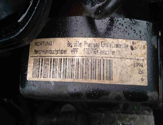 Двигатель Volkswagen Golf IV (1J) 1997-2004  Volkswagen Golf Golf IV (1J) 1997-2004