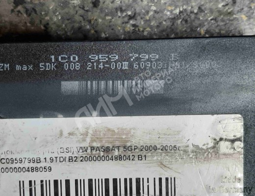 Блок комфорта Volkswagen Passat B5+ (3B) 2000-2005 рестайлинг  Volkswagen Passat Passat B5+ (3B) 2000-2005 рестайлинг