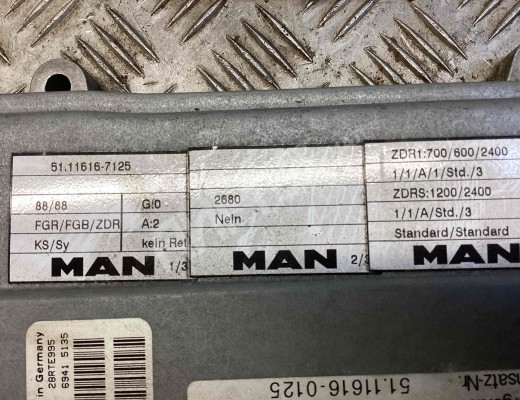 Блок управления двигателем MAN LE 2000-2007  MAN LE LE 2000-2007