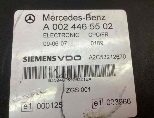 Блок управления CPC/FR Mercedes Vario (W670) 1996-2013  Mercedes Vario Vario (W670) 1996-2013