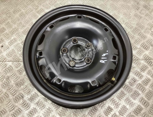 Диск штампованный Volkswagen Polo IV (9N) 2005-2009 рестайлинг  Volkswagen Polo Polo IV (9N) 2005-2009 рестайлинг