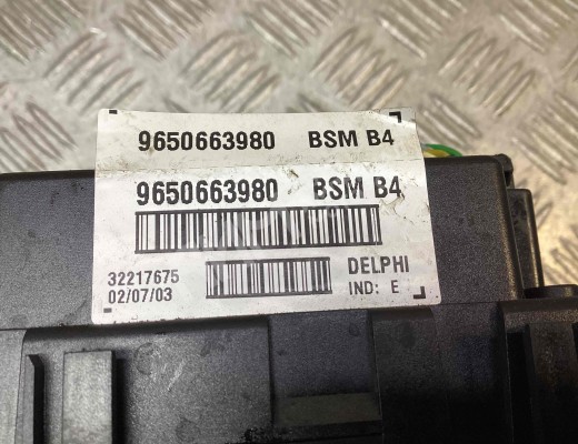 Блок BSM Peugeot 206 (2A/2E) 2003-2009 рестайлинг  Peugeot 206 206 (2A/2E) 2003-2009 рестайлинг