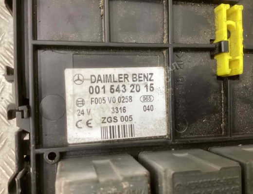 Блок предохранителей Mercedes Vario (W670) 1996-2013  Mercedes Vario Vario (W670) 1996-2013