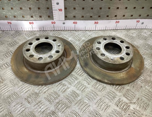 Диск тормозной задний Skoda Octavia A5 (1Z) 2004-2008  Skoda Octavia Octavia A5 (1Z) 2004-2008