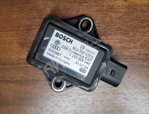 Датчик ускорения Audi A4 B6 (8EC, 8E5) 2000-2004  Audi A4 A4 B6 (8EC, 8E5) 2000-2004