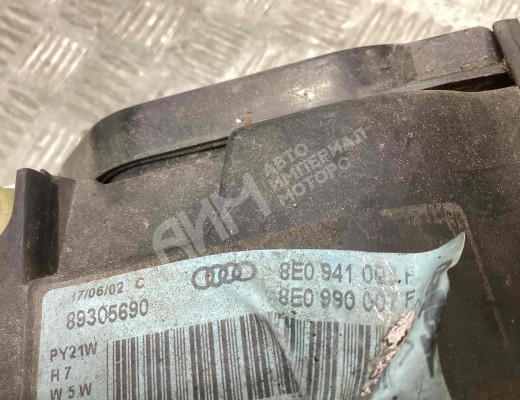 Фара левая Audi A4 B6 (8EC, 8E5) 2000-2004  Audi A4 A4 B6 (8EC, 8E5) 2000-2004