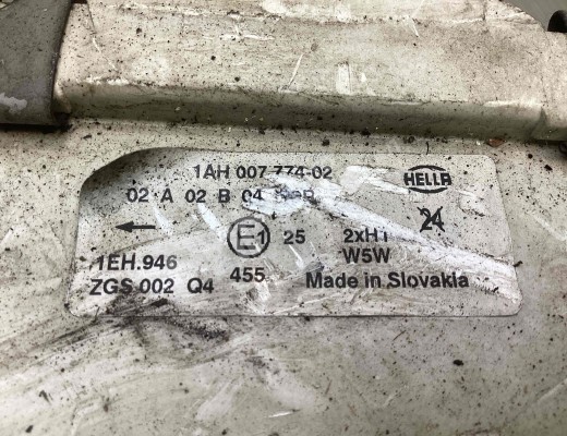 Фара правая Mercedes Vario (W670) 1996-2013  Mercedes Vario Vario (W670) 1996-2013
