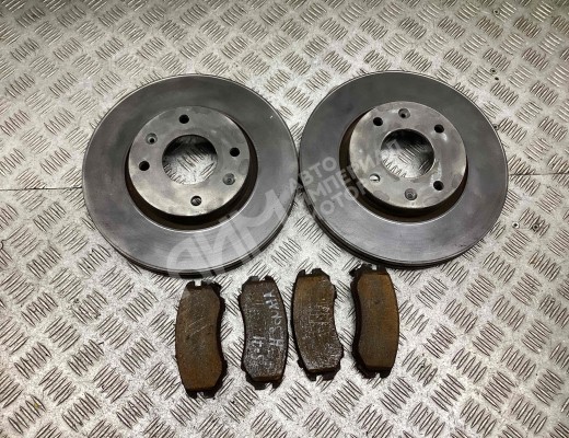 Диск тормозной передний Hyundai Sonata IV (EF) 2001-2004 рестайлинг  Hyundai Sonata Sonata IV (EF) 2001-2004 рестайлинг