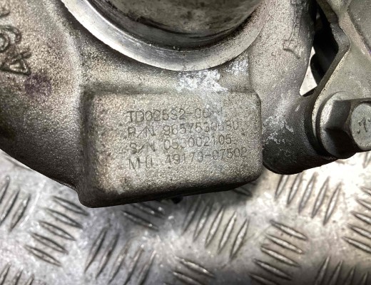 Турбина Peugeot 307 (3A/3H) 2001-2005  Peugeot 307 307 (3A/3H) 2001-2005