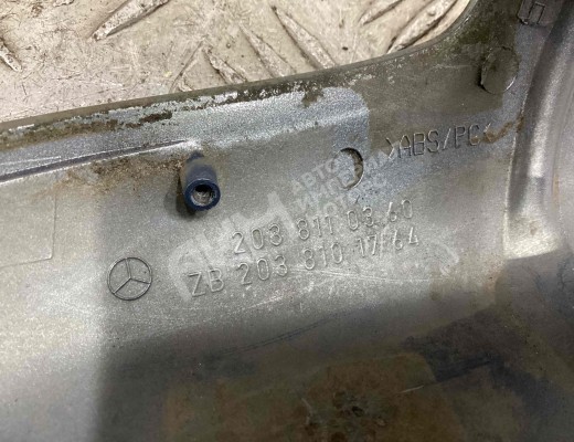 Накладка на зеркало левое Mercedes C (W203) 2004-2007 рестайлинг  Mercedes C C (W203) 2004-2007 рестайлинг