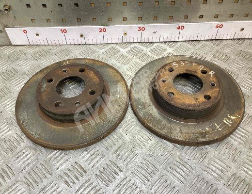 Диск тормозной передний Fiat Punto II (188) 2003-2005 рестайлинг  Fiat Punto Punto II (188) 2003-2005 рестайлинг