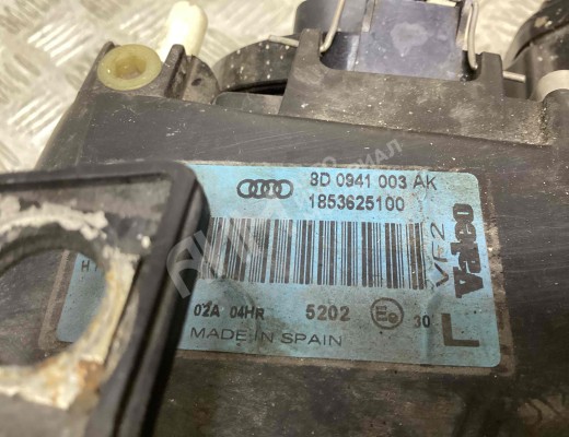 Фара левая Audi A4 B5 (8D) 1999-2001 рестайлинг  Audi A4 A4 B5 (8D) 1999-2001 рестайлинг