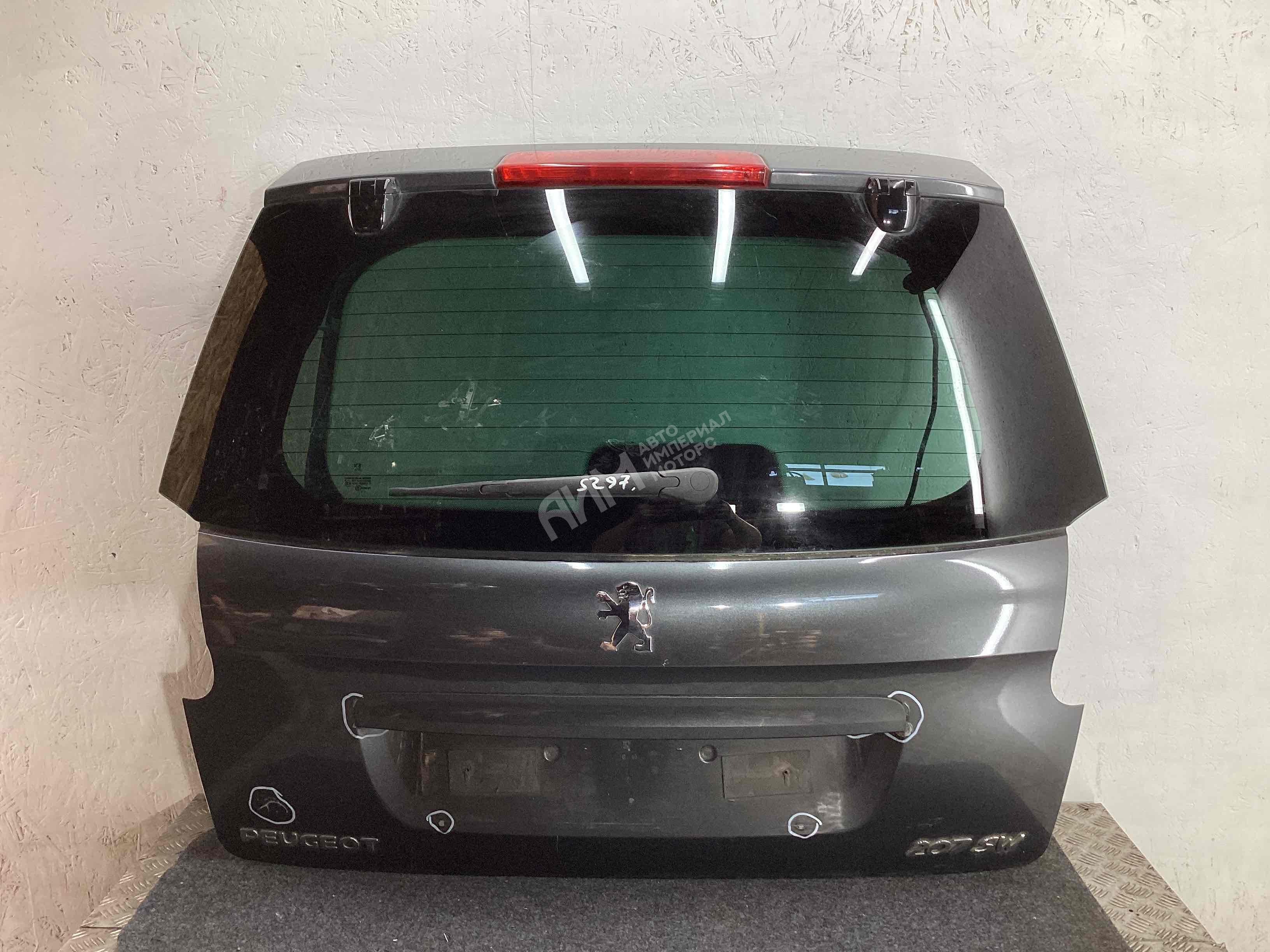 Крышка багажника (дверь 3-5)  Peugeot 207