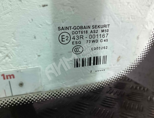 Стекло кузовное боковое левое Mercedes Sprinter II (W906) 2006-2013  Mercedes Sprinter Sprinter II (W906) 2006-2013