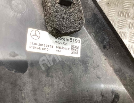 Зеркало наружное левое Mercedes Sprinter II (W906) 2013-2018 рестайлинг  Mercedes Sprinter Sprinter II (W906) 2013-2018 рестайлинг