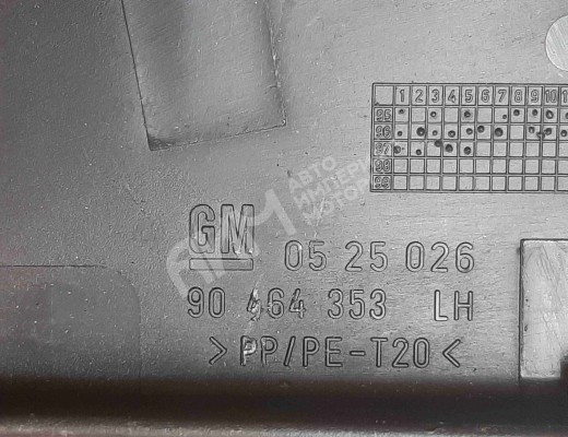 Накладка двери задней левой Opel Vectra B 1995-1999  Opel Vectra Vectra B 1995-1999
