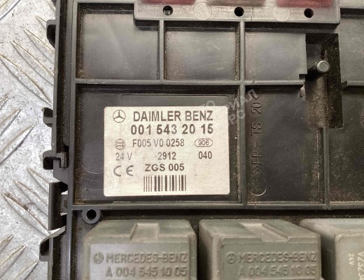 Блок предохранителей Mercedes Vario (W670) 1996-2013  Mercedes Vario Vario (W670) 1996-2013