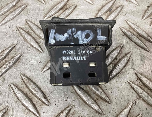 Кнопка стеклоподъемника переднего левого Renault Premium I 1996-2006  Renault Premium Premium I 1996-2006