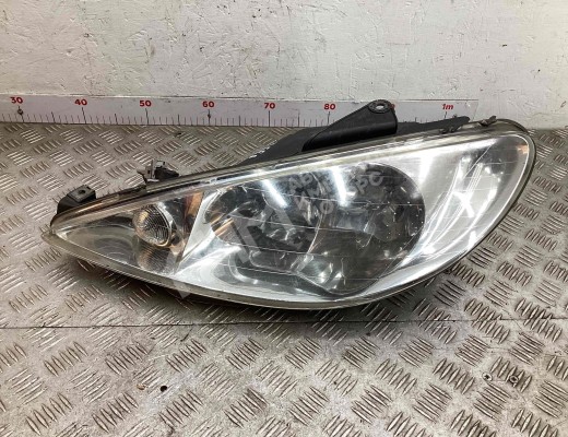 Фара левая Peugeot 206 (2A/2E) 1998-2003  Peugeot 206 206 (2A/2E) 1998-2003