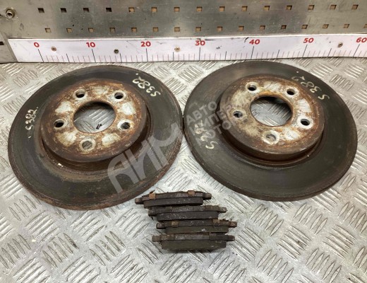 Диск тормозной задний Ford Mondeo III 2003-2007 рестайлинг  Ford Mondeo Mondeo III 2003-2007 рестайлинг