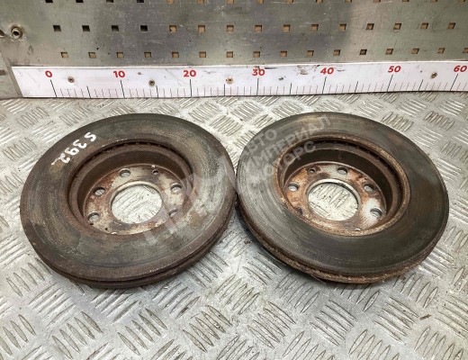 Диск тормозной передний Chevrolet Aveo I (T250) 2006-2012 рестайлинг  Chevrolet Aveo Aveo I (T250) 2006-2012 рестайлинг