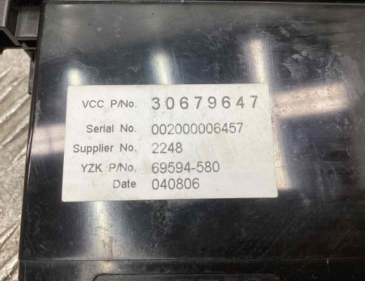 Дисплей Volvo V50 (MW) 2003-2007  Volvo V50 V50 (MW) 2003-2007