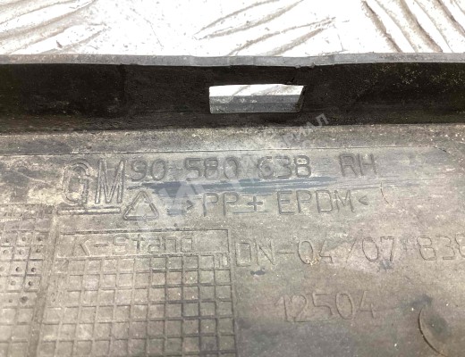 Юбка бампера переднего Opel Zafira A 1999-2003  Opel Zafira Zafira A 1999-2003