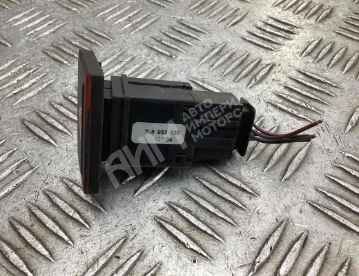 Кнопка аварийной сигнализации Volkswagen Touareg I (7L) 2002-2006  Volkswagen Touareg Touareg I (7L) 2002-2006