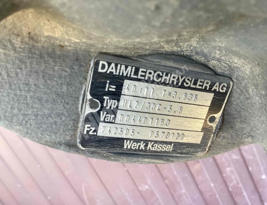 Редуктор заднего моста Mercedes Vario (W670) 1996-2013  Mercedes Vario Vario (W670) 1996-2013