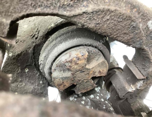 Суппорт задний правый Opel Astra G 1998-2004  Opel Astra Astra G 1998-2004