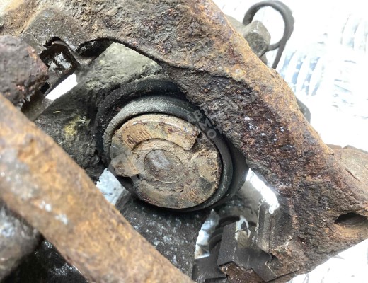 Суппорт задний правый Opel Astra H 2004-2007  Opel Astra Astra H 2004-2007