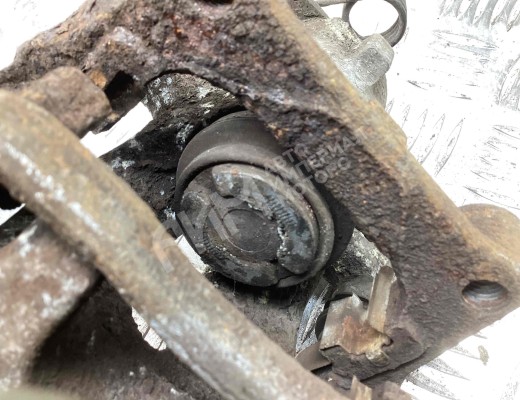 Суппорт задний левый Opel Astra H 2004-2007  Opel Astra Astra H 2004-2007