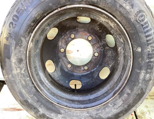 Диск штампованный Mercedes Vario (W670) 1996-2013  Mercedes Vario Vario (W670) 1996-2013