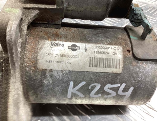 Стартер Nissan Micra IV (K13) 2010-2013  Nissan Micra Micra IV (K13) 2010-2013
