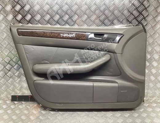 Обшивка двери передней левой (дверная карта) Audi A6 C5 (4B) 2001-2004 рестайлинг  Audi A6 A6 C5 (4B) 2001-2004 рестайлинг
