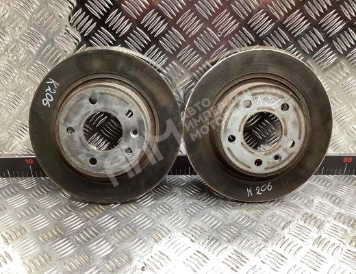Диск тормозной задний Opel Astra J 2009-2015  Opel Astra Astra J 2009-2015