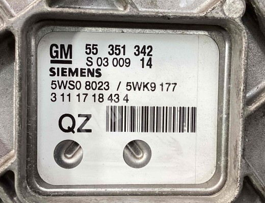 Блок управления двигателем Opel Vectra C 2002-2005  Opel Vectra Vectra C 2002-2005