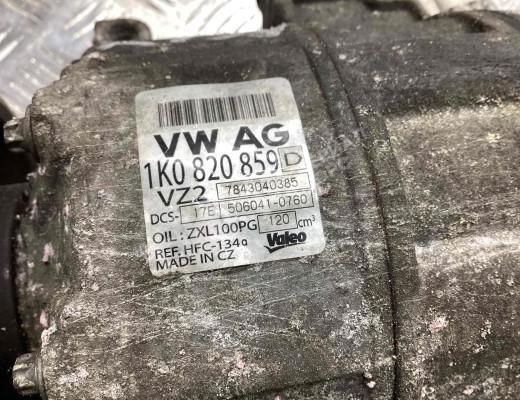 Компрессор кондиционера Volkswagen Golf V (1K) 2004-2009  Volkswagen Golf Golf V (1K) 2004-2009