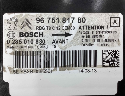 Блок AirBag Peugeot 3008 I 2010-2017  Peugeot 3008 3008 I 2010-2017