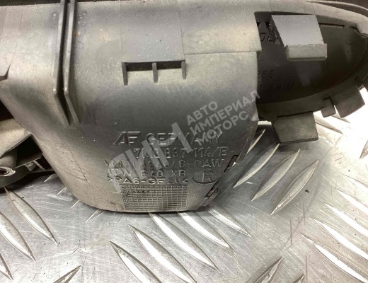 Ручка внутренняя передняя правая Volkswagen Sharan I (7M) 2000-2003 рестайлинг  Volkswagen Sharan Sharan I (7M) 2000-2003 рестайлинг