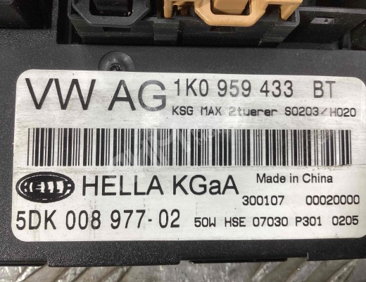 Блок комфорта Volkswagen Golf V (1K) 2004-2009  Volkswagen Golf Golf V (1K) 2004-2009