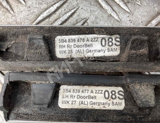 Молдинг стекла двери наружный Volkswagen Passat B5+ (3B) 2000-2005 рестайлинг  Volkswagen Passat Passat B5+ (3B) 2000-2005 рестайлинг
