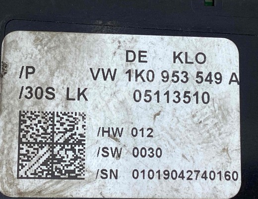 Блок управления подрулевыми переключателями Volkswagen Touran I (1T) 2003-2006  Volkswagen Touran Touran I (1T) 2003-2006