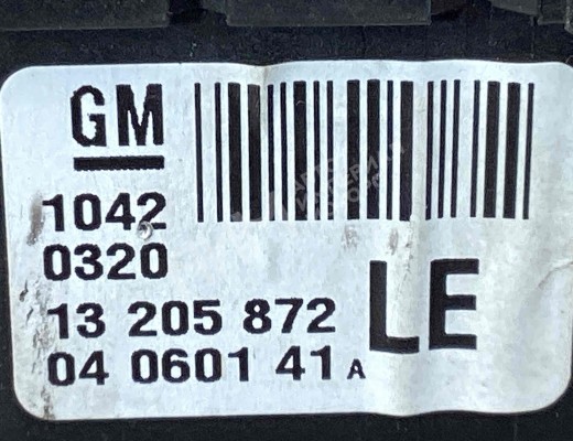 Переключатель света Opel Zafira B 2005-2008  Opel Zafira Zafira B 2005-2008